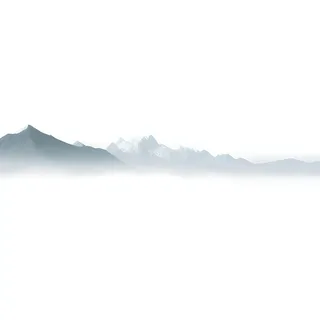 远处的山峰png免抠