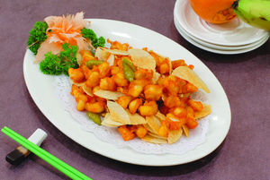  野山椒薯片珍珠骨