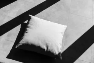 卧室床上用品被单床单枕头展示样机模板