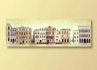 建筑高清艺术油画