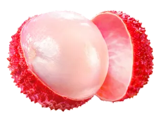 免抠荔枝，矢量，产品实物，PNG素材，荔枝，荔枝水果，荔枝肉，新鲜荔枝