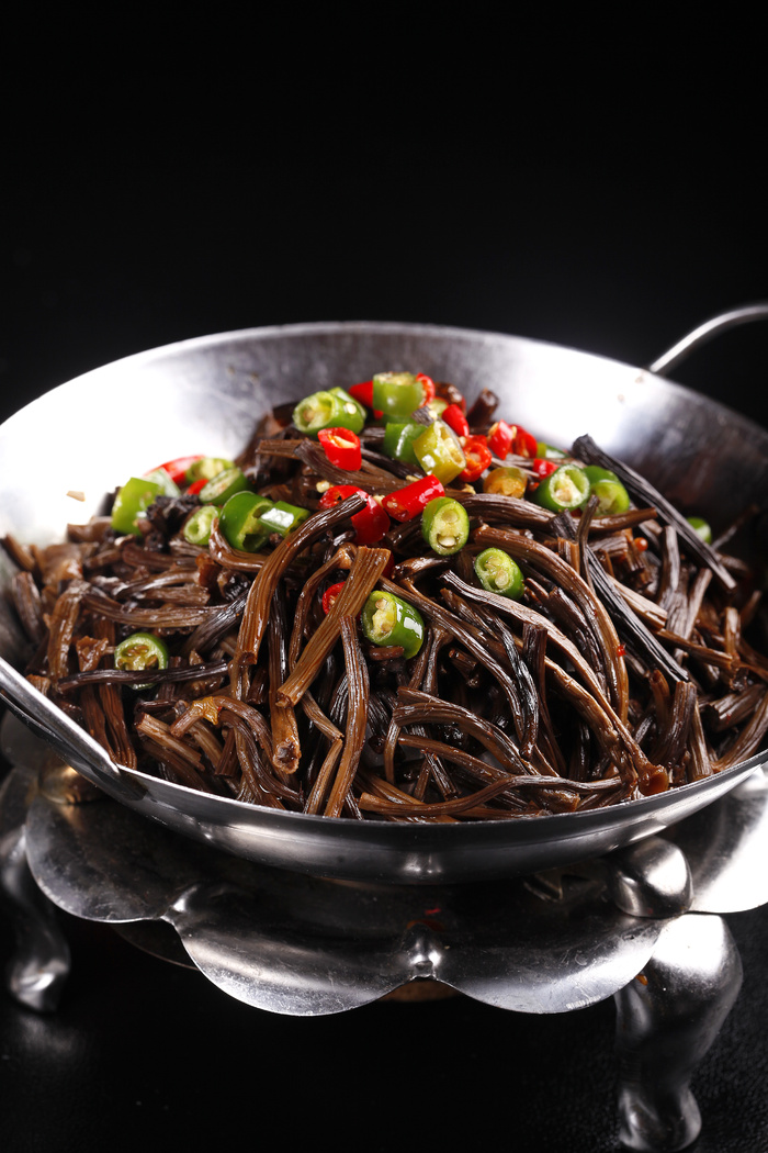 干锅茶树菇 (2)