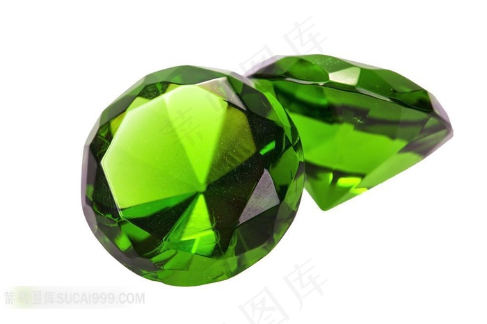 晶莹剔透的绿钻