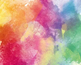 多彩水彩水墨背景图片
