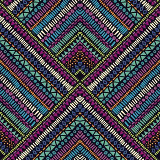 少数民族藏族特色花纹波西米亚风纹理背景图案设计AI矢量图片素材