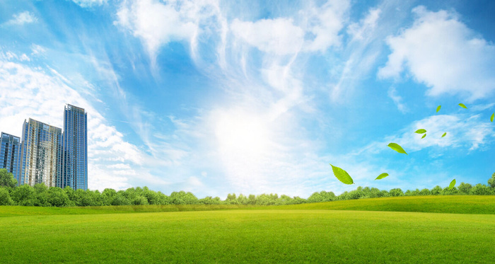 高清创意绿色环保背景图片公益海报展板宣传PSD分层平面设计素材