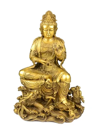 雕塑金色佛素材