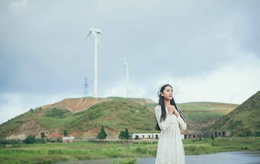 摄影图片人物美女模特照片