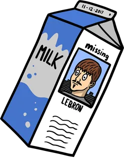 牛奶包装素材卡通 牛奶包装素材卡通