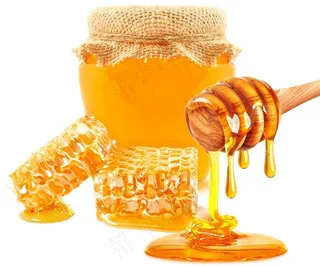 罐装天然蜂蜜高清图片
