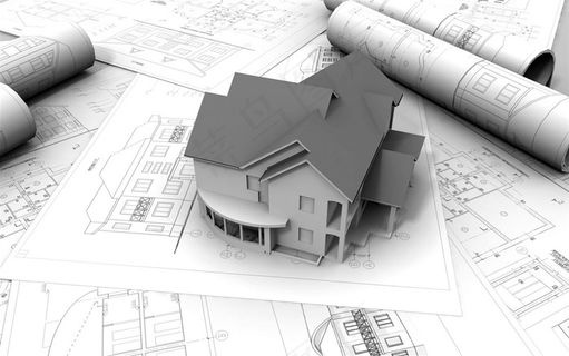 房屋建筑图纸底纹