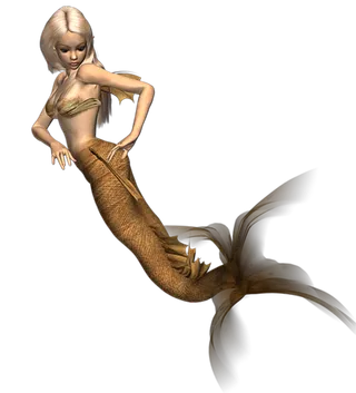 15 (5)免抠 设计 元素 二次元 美人鱼