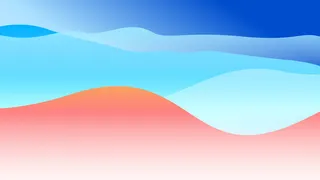 极简剪纸波浪弥散光渐变背景图设计素材