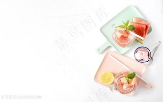 素食水果新鲜的西瓜