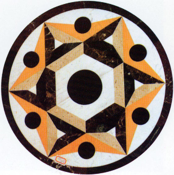 地面拼花瓷砖装饰拼花图案