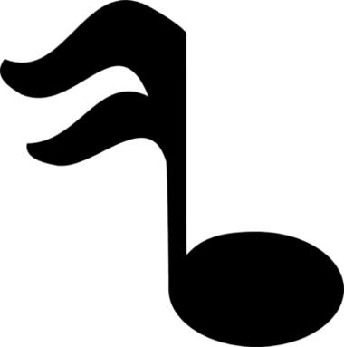 音乐笔记 PNG免抠(380x383)