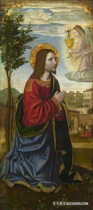 花园里的痛苦油画 花园里的痛苦油画