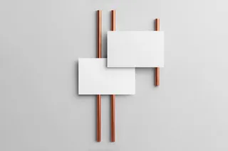 名片样机设计素材