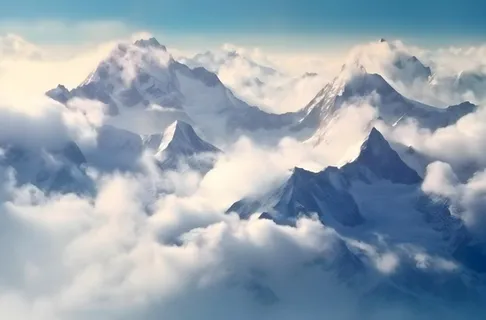 雪山风景摄影背景 雪山风景摄影背景