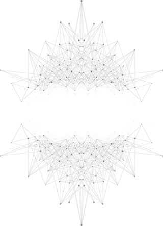 线条黑白科技kv主视觉