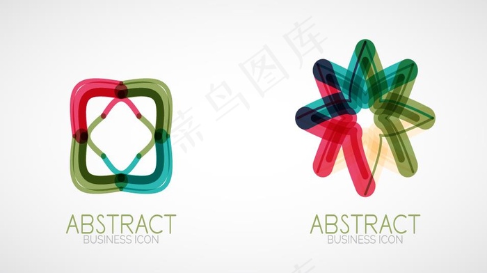 生活图形图标ai矢量模版下载