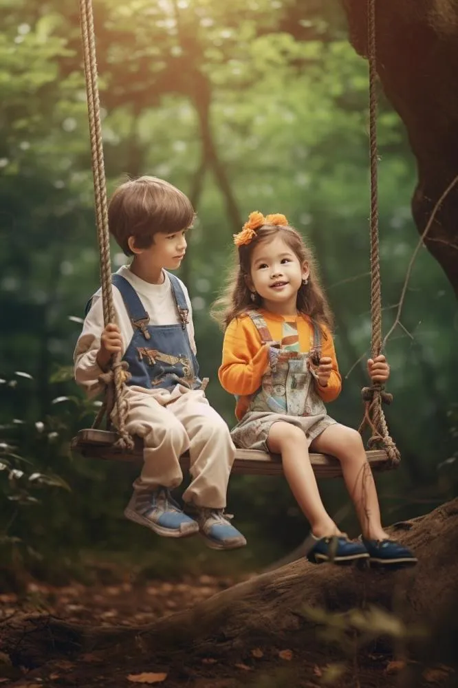 趣味户外野外玩耍背景(896x1344)