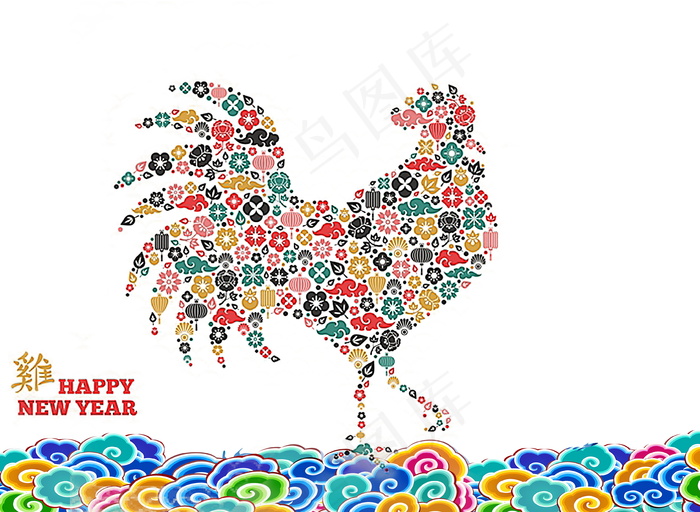 关于鸡年的设计图片