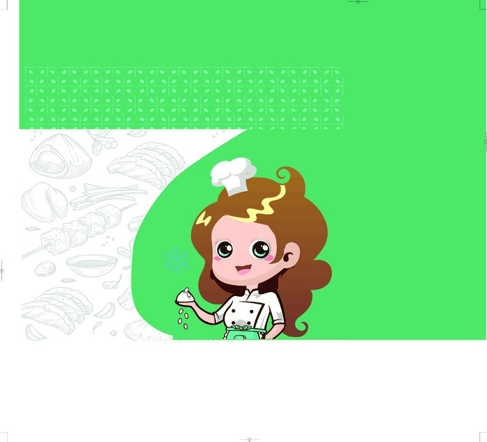 米字 矢量美女