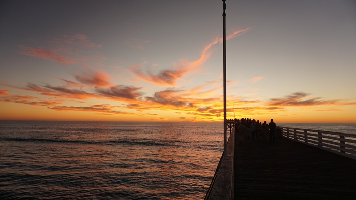 浪漫夕阳摄影