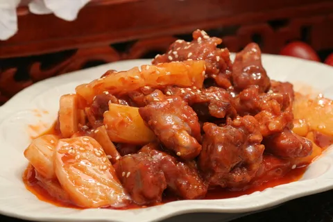 菠萝年糕小排骨 (6)