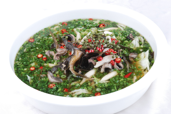 川菜湘菜高清菜谱 面疙瘩煮泥鳅