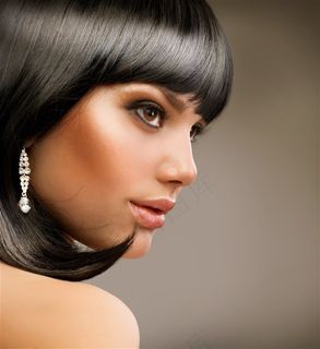 短发发型性感美女