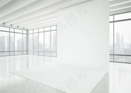 空白室内建筑背景高清图片