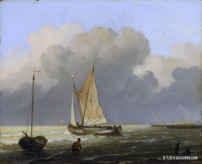 巴克森，卢多夫—海草海岸景观