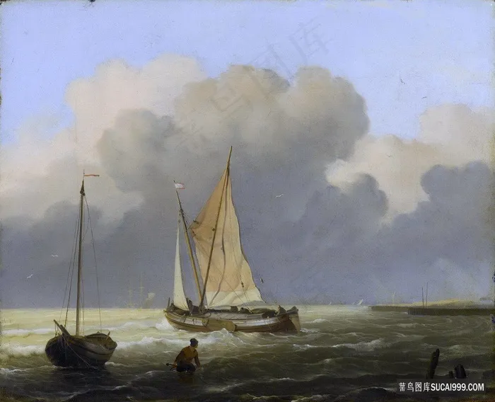 巴克森，卢多夫—海草海岸景观