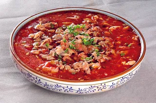 金针粉丝冒肥牛