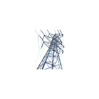 电线塔免扣png素材装饰