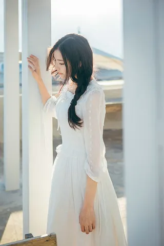 摄影图片人物美女模特照片