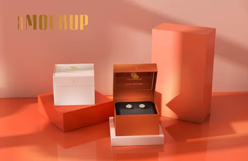 包装智能贴图样机VI效果PSD素材