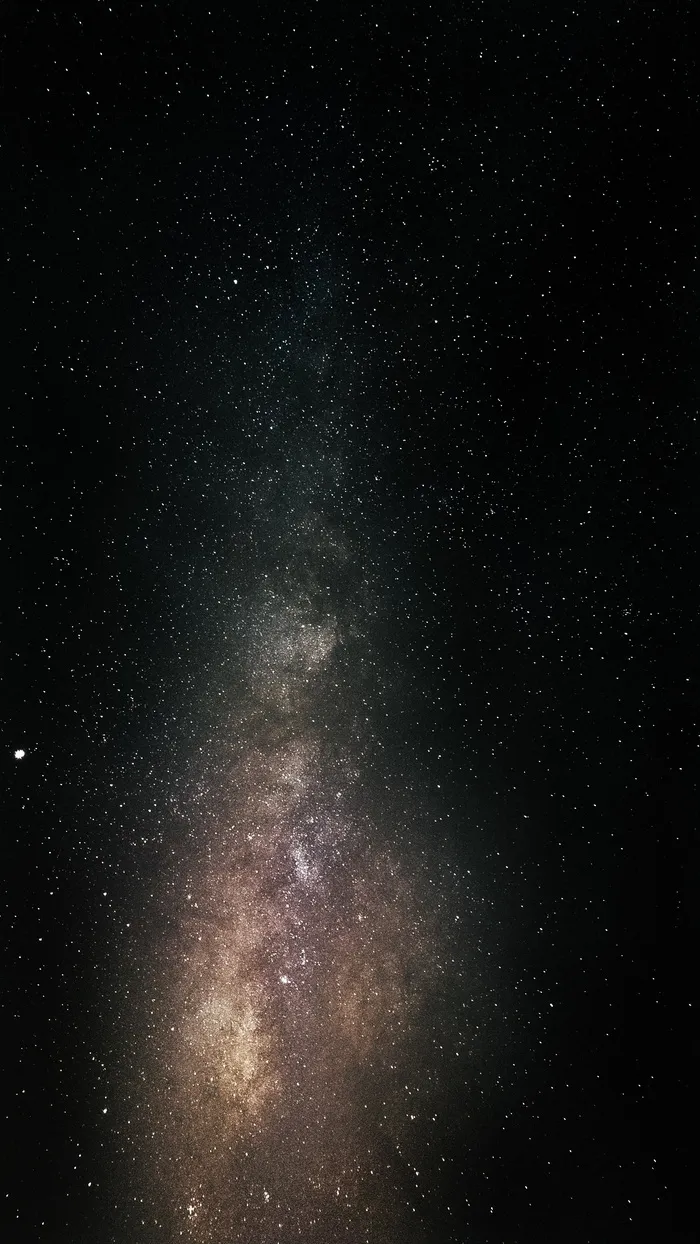 黑色星空摄影素材