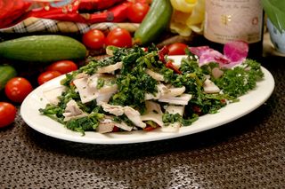 09  万年青炒花肉-老四川美食城