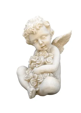 雕塑素材psd模版