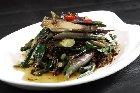 CXC02542榄菜肉碎炒菜苔 28.2- CXC02542榄菜肉碎炒菜苔 28.2-