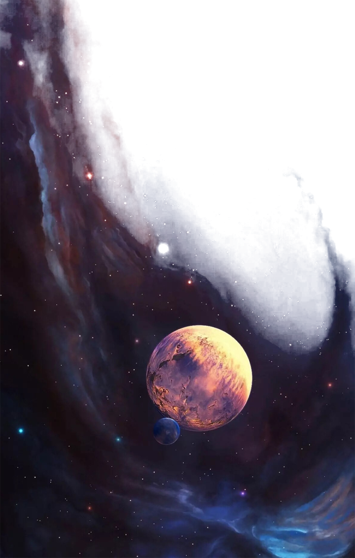 地球星空太空紫色科技kv主视觉