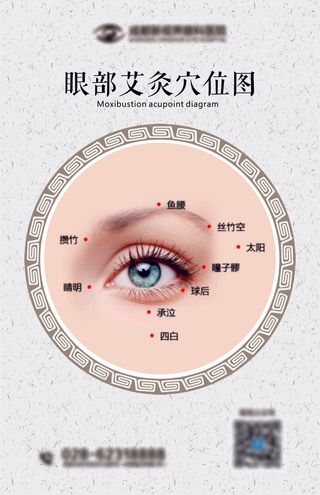 干眼艾灸海报