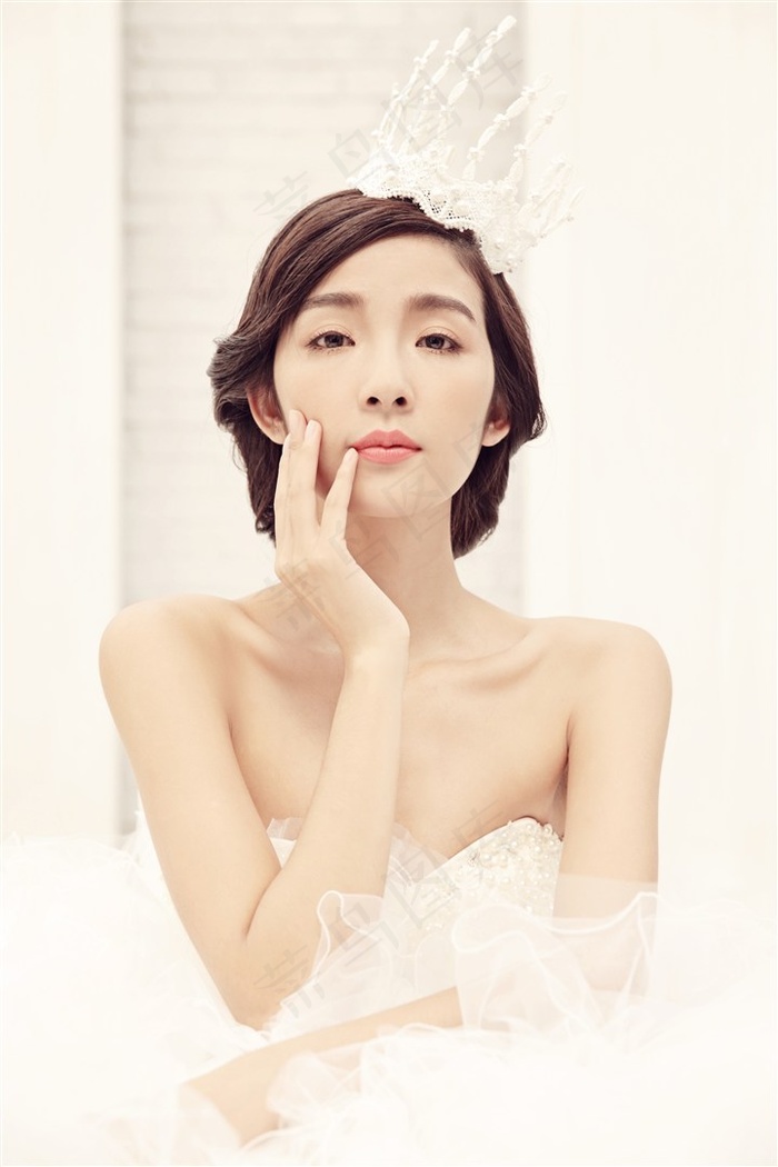 唯美青春恋人婚纱精美图