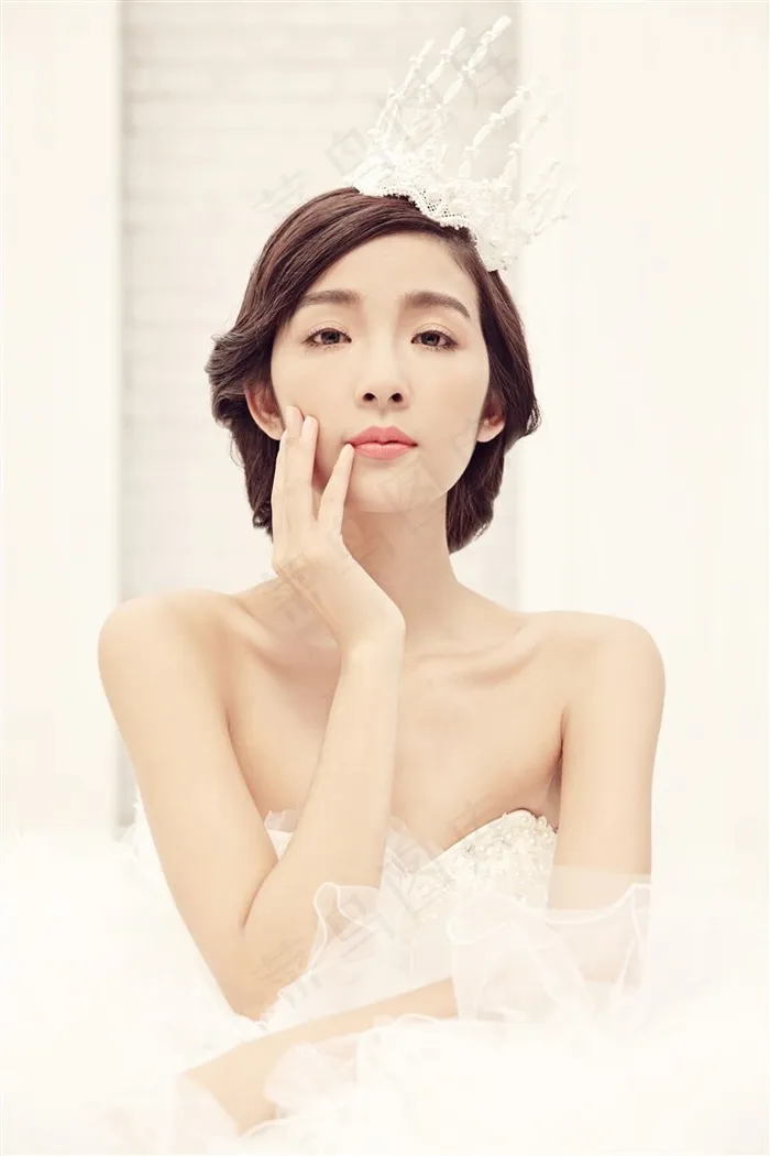 唯美青春恋人婚纱精美图
