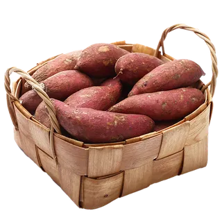 红薯 (2)超市商品白底图免抠实物摄影png格式图片透明底