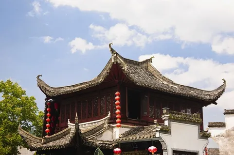 安徽黄山西递风光图片-第63张