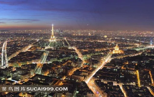 大都市夜景摄影素材